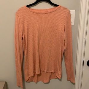 pink corduroy long sleeve